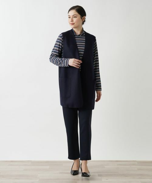 Leilian PLUS HOUSE / レリアンプラスハウス テーラードジャケット | ベスト | 詳細1