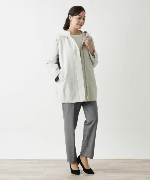 Leilian PLUS HOUSE / レリアンプラスハウス テーラードジャケット | フーデッドジャケット | 詳細1