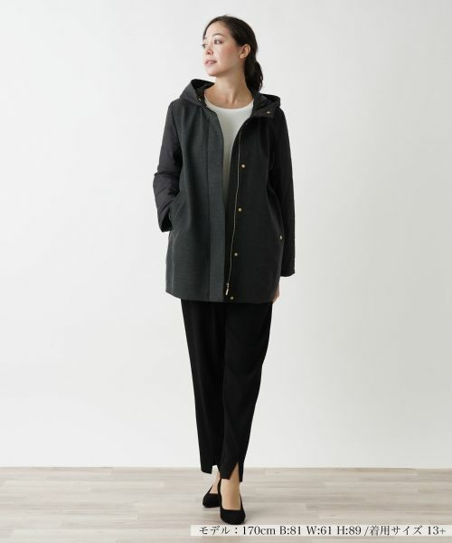 Leilian PLUS HOUSE / レリアンプラスハウス テーラードジャケット | フーデッドジャケット | 詳細4