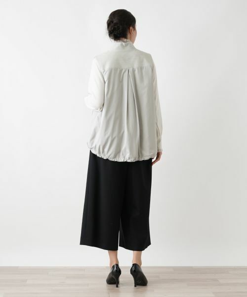 Leilian PLUS HOUSE / レリアンプラスハウス テーラードジャケット | 中わたハイネックベスト | 詳細3