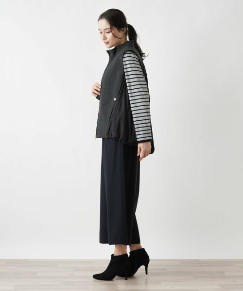 Leilian PLUS HOUSE / レリアンプラスハウス テーラードジャケット | 中わたハイネックベスト | 詳細5