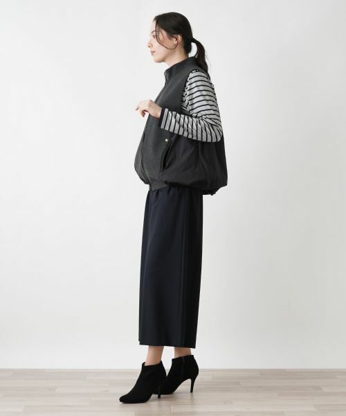 Leilian PLUS HOUSE / レリアンプラスハウス テーラードジャケット | 中わたハイネックベスト | 詳細7