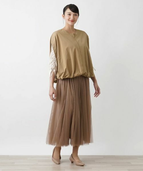 Leilian PLUS HOUSE / レリアンプラスハウス テーラードジャケット | コクーンシルエットベスト | 詳細1