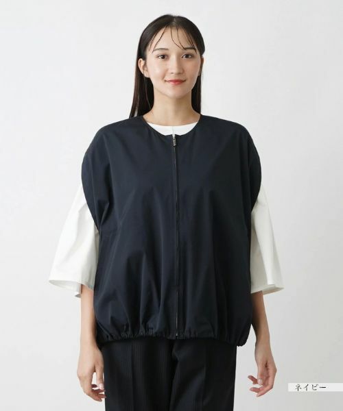 Leilian PLUS HOUSE / レリアンプラスハウス テーラードジャケット | コクーンシルエットベスト | 詳細10