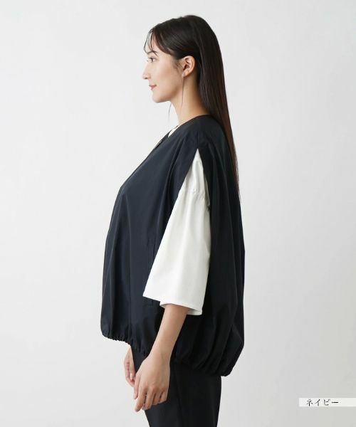 Leilian PLUS HOUSE / レリアンプラスハウス テーラードジャケット | コクーンシルエットベスト | 詳細11