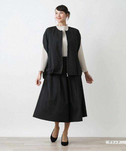 Leilian PLUS HOUSE / レリアンプラスハウス テーラードジャケット | コクーンシルエットベスト | 詳細4