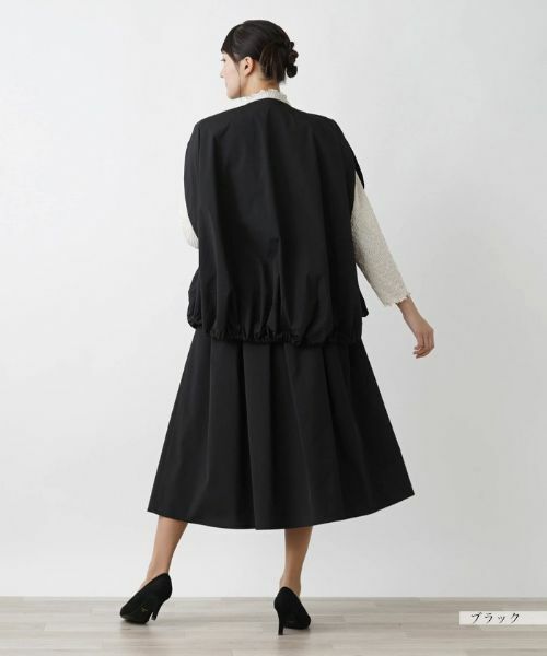 Leilian PLUS HOUSE / レリアンプラスハウス テーラードジャケット | コクーンシルエットベスト | 詳細6