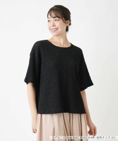 Leilian PLUS HOUSE / レリアンプラスハウス カットソー | クルーネックプルオーバー