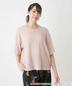 Leilian PLUS HOUSE / レリアンプラスハウス カットソー | クルーネックプルオーバー