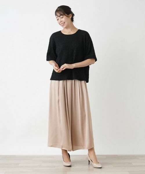 Leilian PLUS HOUSE / レリアンプラスハウス カットソー | クルーネックプルオーバー | 詳細1