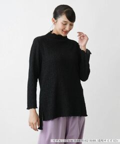 Leilian PLUS HOUSE / レリアンプラスハウス カットソー | ハイネックプルオーバー【BOURGE】