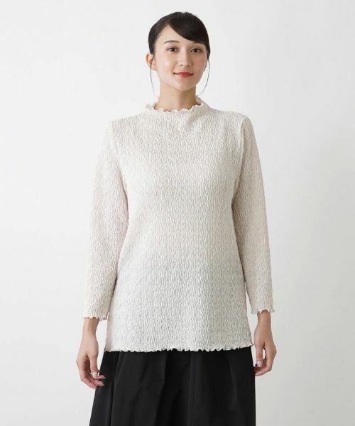 Leilian PLUS HOUSE / レリアンプラスハウス カットソー | ハイネックプルオーバー【BOURGE】 | 詳細10