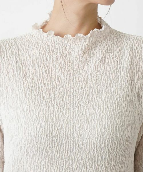 Leilian PLUS HOUSE / レリアンプラスハウス カットソー | ハイネックプルオーバー【BOURGE】 | 詳細13