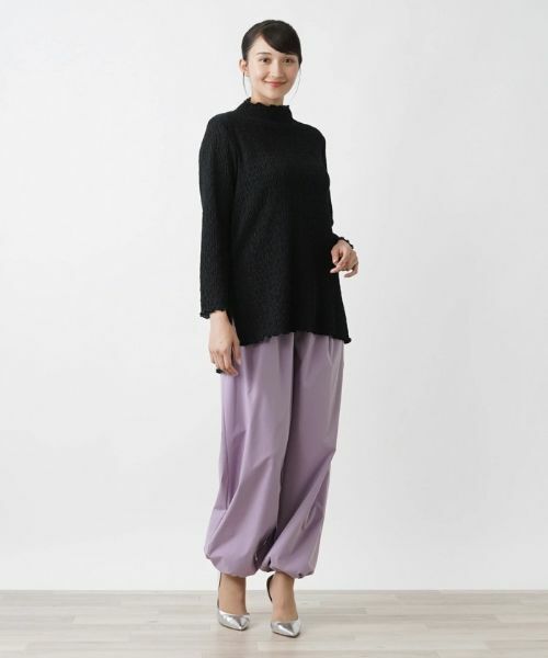 Leilian PLUS HOUSE / レリアンプラスハウス カットソー | ハイネックプルオーバー【BOURGE】 | 詳細4