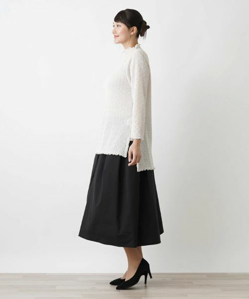 Leilian PLUS HOUSE / レリアンプラスハウス カットソー | ハイネックプルオーバー【BOURGE】 | 詳細8