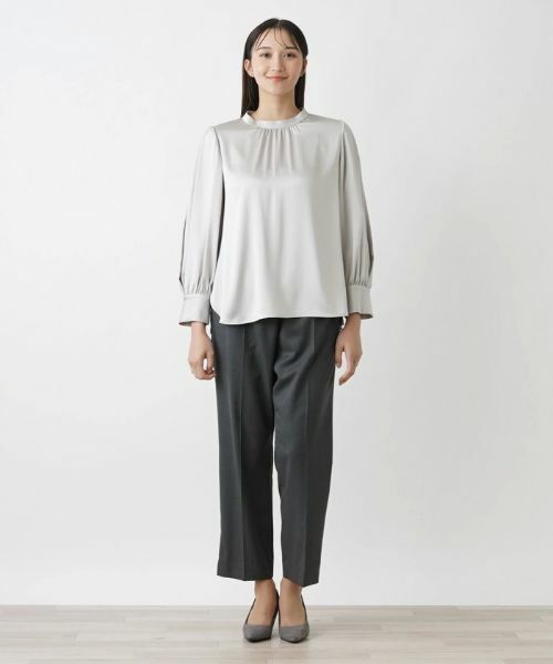 Leilian PLUS HOUSE / レリアンプラスハウス シャツ・ブラウス | プルオーバーブラウス【BOURGE】 | 詳細4