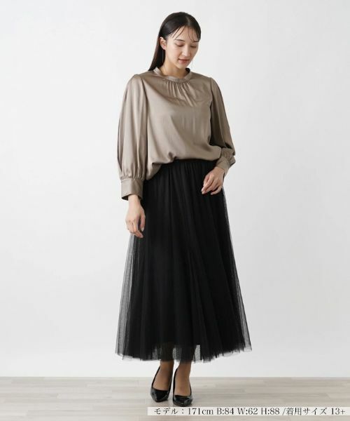 Leilian PLUS HOUSE / レリアンプラスハウス シャツ・ブラウス | プルオーバーブラウス【BOURGE】 | 詳細7