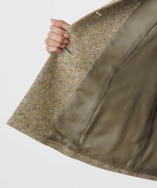 Leilian PLUS HOUSE / レリアンプラスハウス テーラードジャケット | ミックスツイードステンカラージャケット【Leilian WHITE LABEL】 | 詳細11