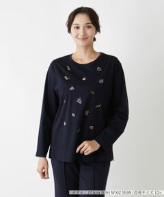 Leilian PLUS HOUSE / レリアンプラスハウス カットソー | クルーネックカットソー