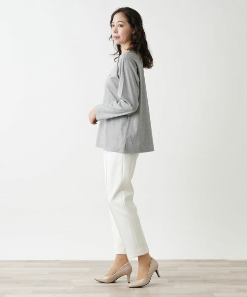Leilian PLUS HOUSE / レリアンプラスハウス カットソー | クルーネックカットソー | 詳細14