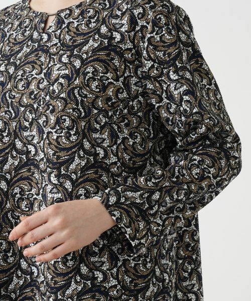 Leilian PLUS HOUSE / レリアンプラスハウス シャツ・ブラウス | ペイズリー柄チュニック | 詳細14