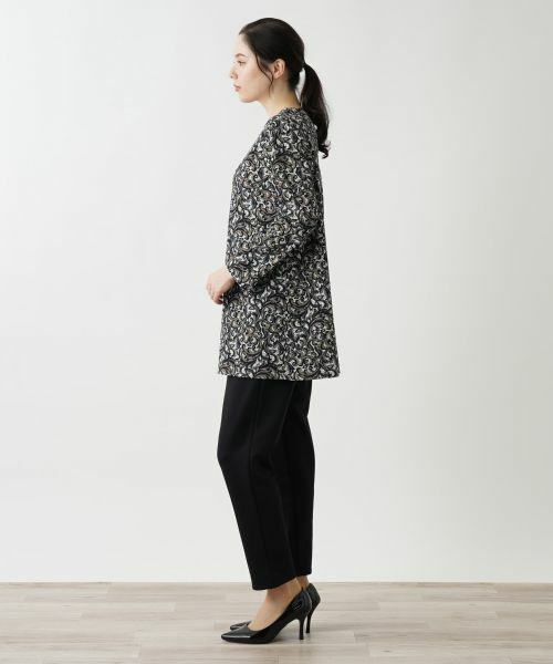 Leilian PLUS HOUSE / レリアンプラスハウス シャツ・ブラウス | ペイズリー柄チュニック | 詳細7