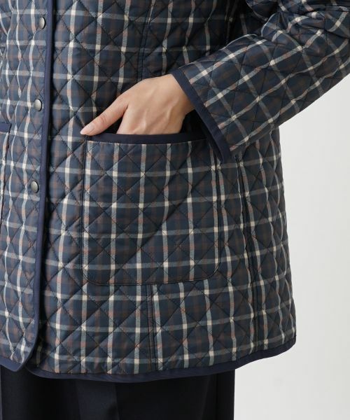 Leilian PLUS HOUSE / レリアンプラスハウス テーラードジャケット | スタンドカラーハーフコート【Leilian WHITE LABEL】 | 詳細11