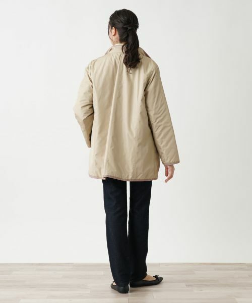 Leilian PLUS HOUSE / レリアンプラスハウス テーラードジャケット | スタンドカラーハーフコート【Leilian WHITE LABEL】 | 詳細17