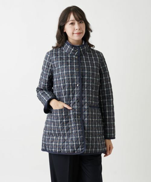 Leilian PLUS HOUSE / レリアンプラスハウス テーラードジャケット | スタンドカラーハーフコート【Leilian WHITE LABEL】 | 詳細4