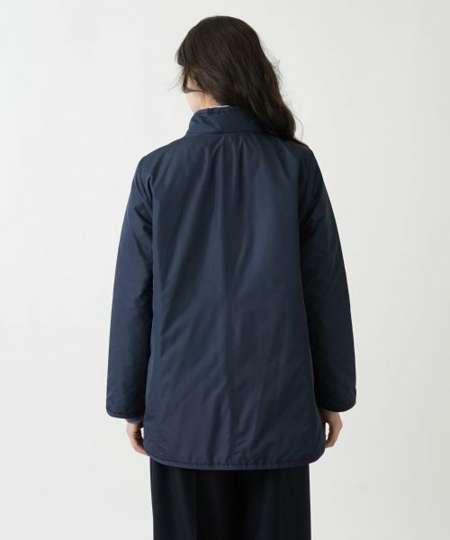 Leilian PLUS HOUSE / レリアンプラスハウス テーラードジャケット | スタンドカラーハーフコート【Leilian WHITE LABEL】 | 詳細7