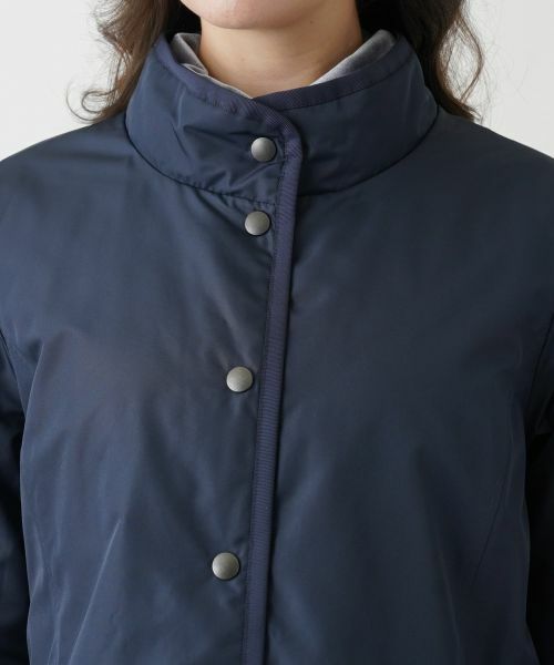 Leilian PLUS HOUSE / レリアンプラスハウス テーラードジャケット | スタンドカラーハーフコート【Leilian WHITE LABEL】 | 詳細8