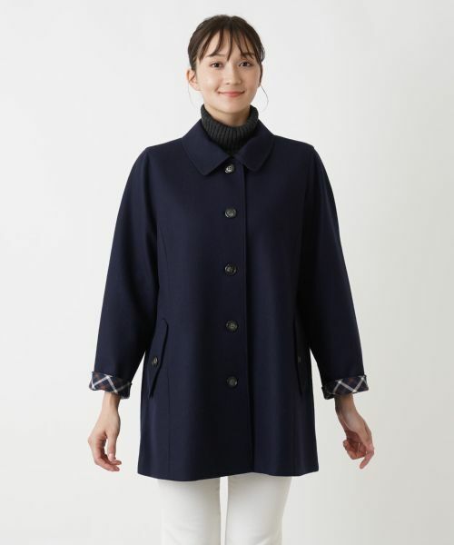 Leilian PLUS HOUSE / レリアンプラスハウス その他アウター | ウールコート【Leilian WHITE LABEL】 | 詳細4