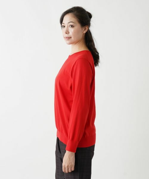 Leilian PLUS HOUSE / レリアンプラスハウス ニット・セーター | クルーネックプルオーバー | 詳細11