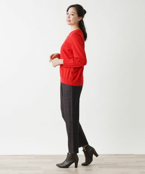 Leilian PLUS HOUSE / レリアンプラスハウス ニット・セーター | クルーネックプルオーバー | 詳細8