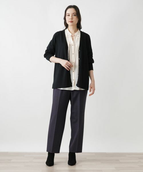 Leilian PLUS HOUSE / レリアンプラスハウス カーディガン・ボレロ | Vネックカーディガン | 詳細16