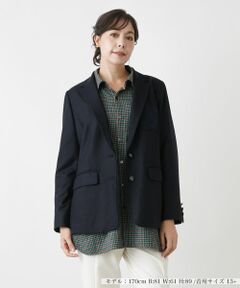 ★美品★ Leilian レリアン 日本製 ウールジャケット ターコイズブルー leilian - 179-r7 Leilian レリアン ジャケット 11 ブラウンの