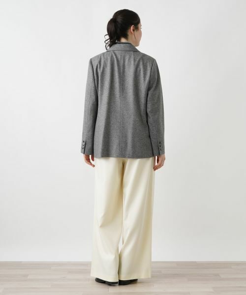 Leilian PLUS HOUSE / レリアンプラスハウス テーラードジャケット | エンブレム刺繍付きブレザー | 詳細3