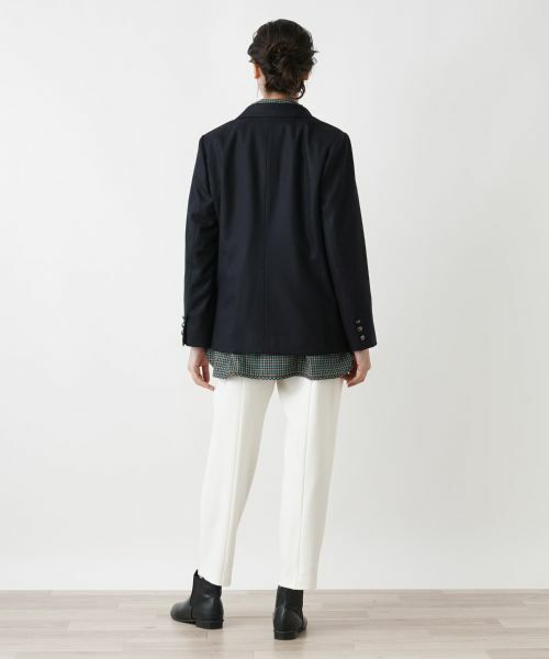 Leilian PLUS HOUSE / レリアンプラスハウス テーラードジャケット | エンブレム刺繍付きブレザー | 詳細6