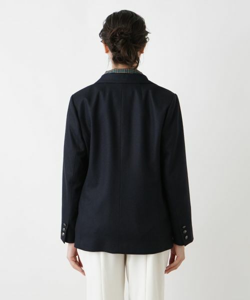 Leilian PLUS HOUSE / レリアンプラスハウス テーラードジャケット | エンブレム刺繍付きブレザー | 詳細9