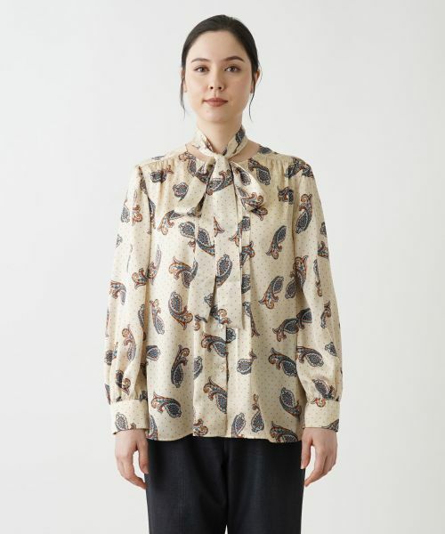 Leilian PLUS HOUSE / レリアンプラスハウス シャツ・ブラウス | 【店舗人気】ボウタイ付きブラウス | 詳細4