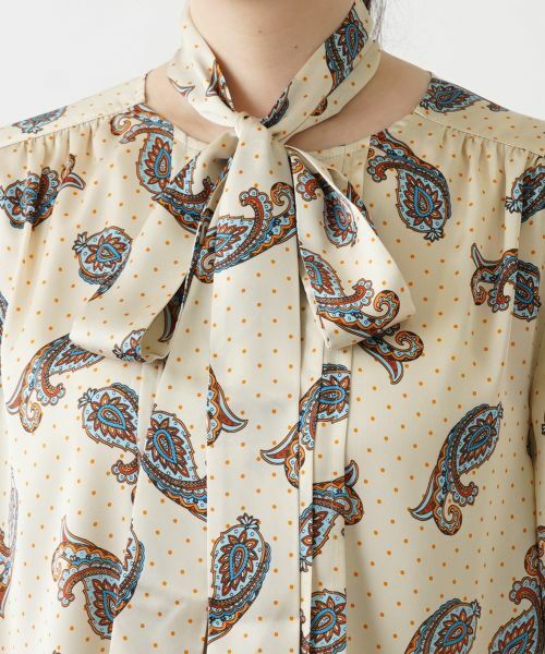 Leilian PLUS HOUSE / レリアンプラスハウス シャツ・ブラウス | 【店舗人気】ボウタイ付きブラウス | 詳細7