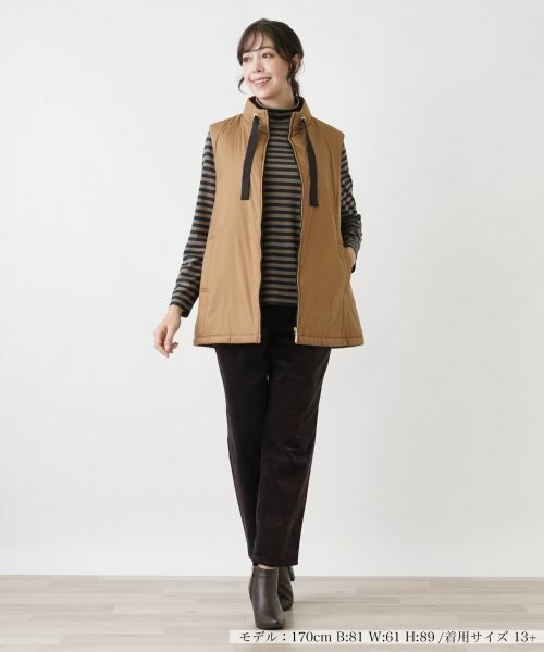 Leilian PLUS HOUSE / レリアンプラスハウス テーラードジャケット | 【店舗人気】中わたベスト【LIMONTA】 | 詳細6