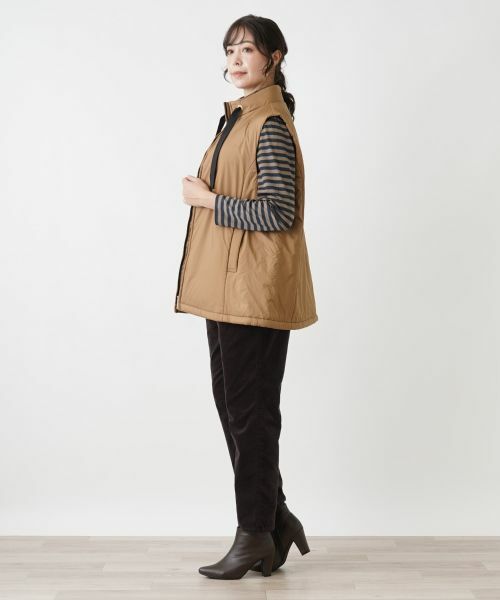 Leilian PLUS HOUSE / レリアンプラスハウス テーラードジャケット | 【店舗人気】中わたベスト【LIMONTA】 | 詳細7