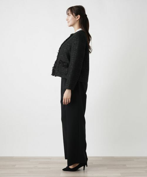 Leilian PLUS HOUSE / レリアンプラスハウス テーラードジャケット | ラメツイードジャケット【セレモニー】【CLARENSON】 | 詳細2