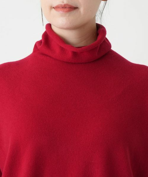 Leilian PLUS HOUSE / レリアンプラスハウス ニット・セーター | ホールガーメントハイネックニット【Leilian WHITE LABEL】 | 詳細11