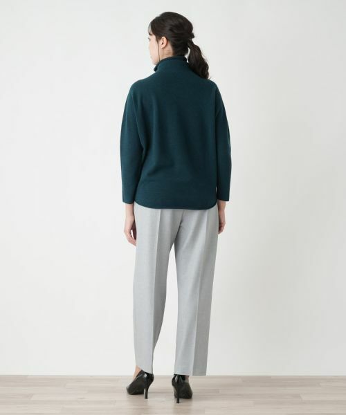 Leilian PLUS HOUSE / レリアンプラスハウス ニット・セーター | ホールガーメントハイネックニット【Leilian WHITE LABEL】 | 詳細3
