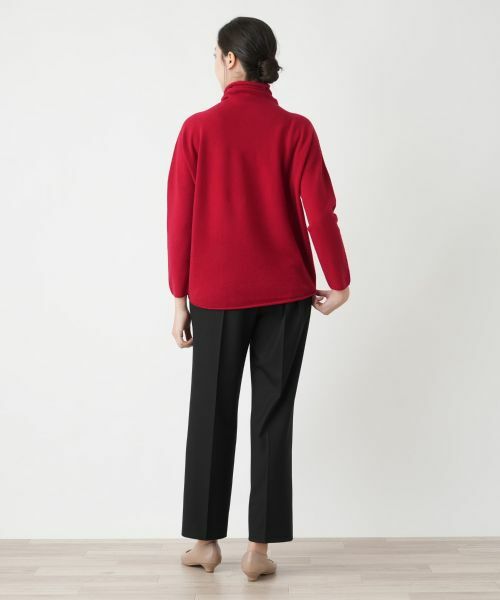 Leilian PLUS HOUSE / レリアンプラスハウス ニット・セーター | ホールガーメントハイネックニット【Leilian WHITE LABEL】 | 詳細7