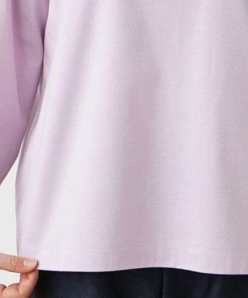 Leilian PLUS HOUSE / レリアンプラスハウス カットソー | ロゴ刺繍カットソー | 詳細18