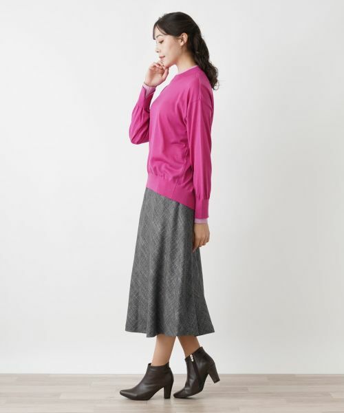 Leilian PLUS HOUSE / レリアンプラスハウス ニット・セーター | ハイゲージニット | 詳細11