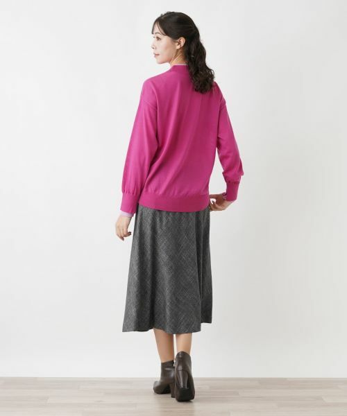 Leilian PLUS HOUSE / レリアンプラスハウス ニット・セーター | ハイゲージニット | 詳細12